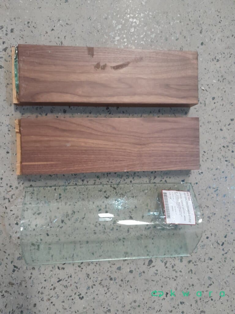 Base de mesa centro larissa (quebrada), taça de vinho e retalho de tecidos Breton - foto 3