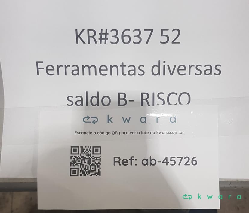 Aprox. 52 Ferramentas diversas  - Saldo B -  KR3637 - foto 8