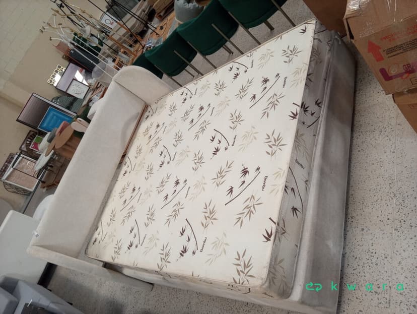 Cama Box Bi Partido Com Colchão E Cabeceira - foto 2