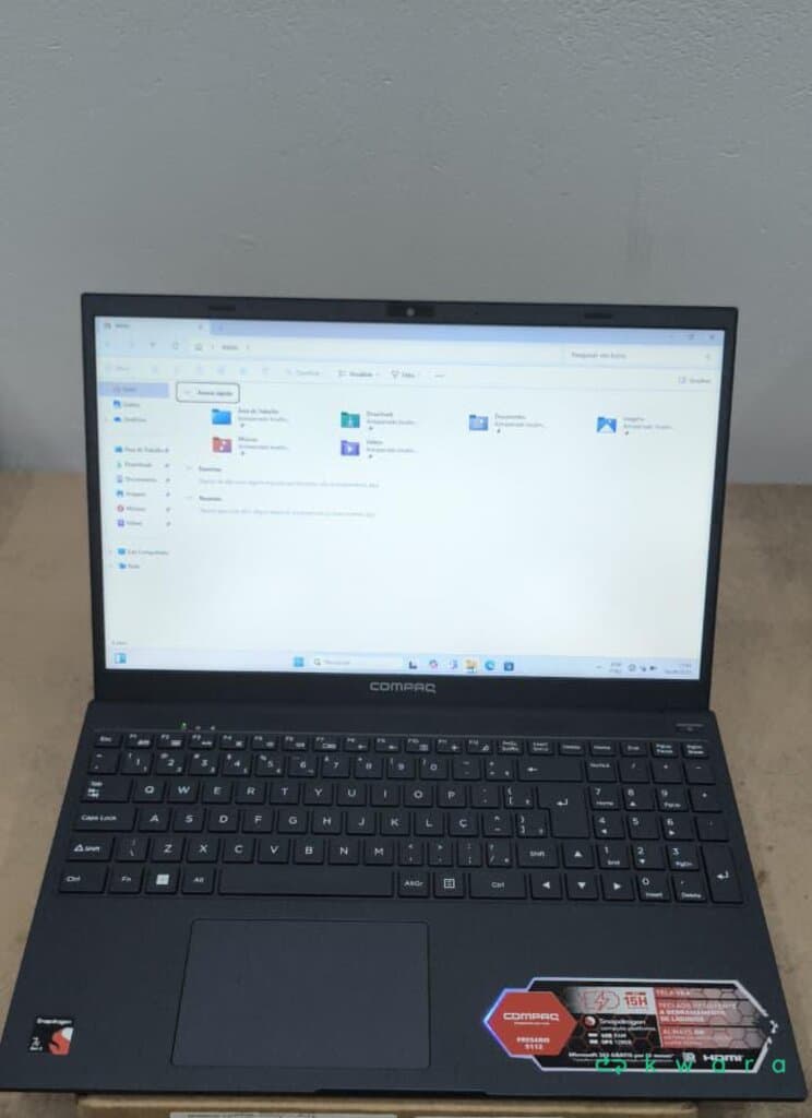 NOTEBOOK COMPAQ PRESARIO 5112 4GB 128SSD SNAPDRAGON 7C GEN 2 - foto 1