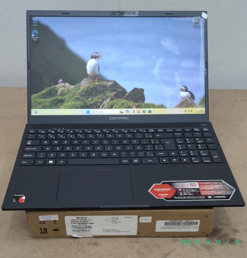 NOTEBOOK COMPAQ PRESARIO 5112 4GB 128SSD SNAPDRAGON 7C GEN 2 - foto 1