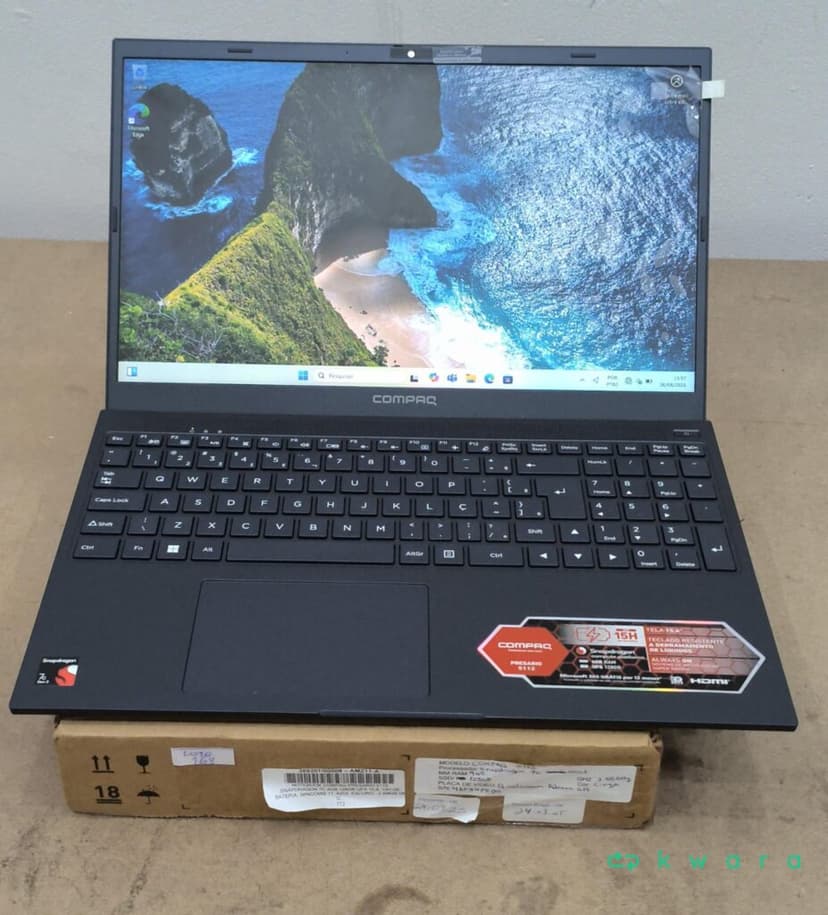 NOTEBOOK COMPAQ PRESARIO 5112 4GB 128SSD SNAPDRAGON 7C GEN 2 - foto 1