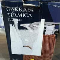 Garrafa térmica com rattan plástico 1,5l - Saldo B - KV5770 - foto 3