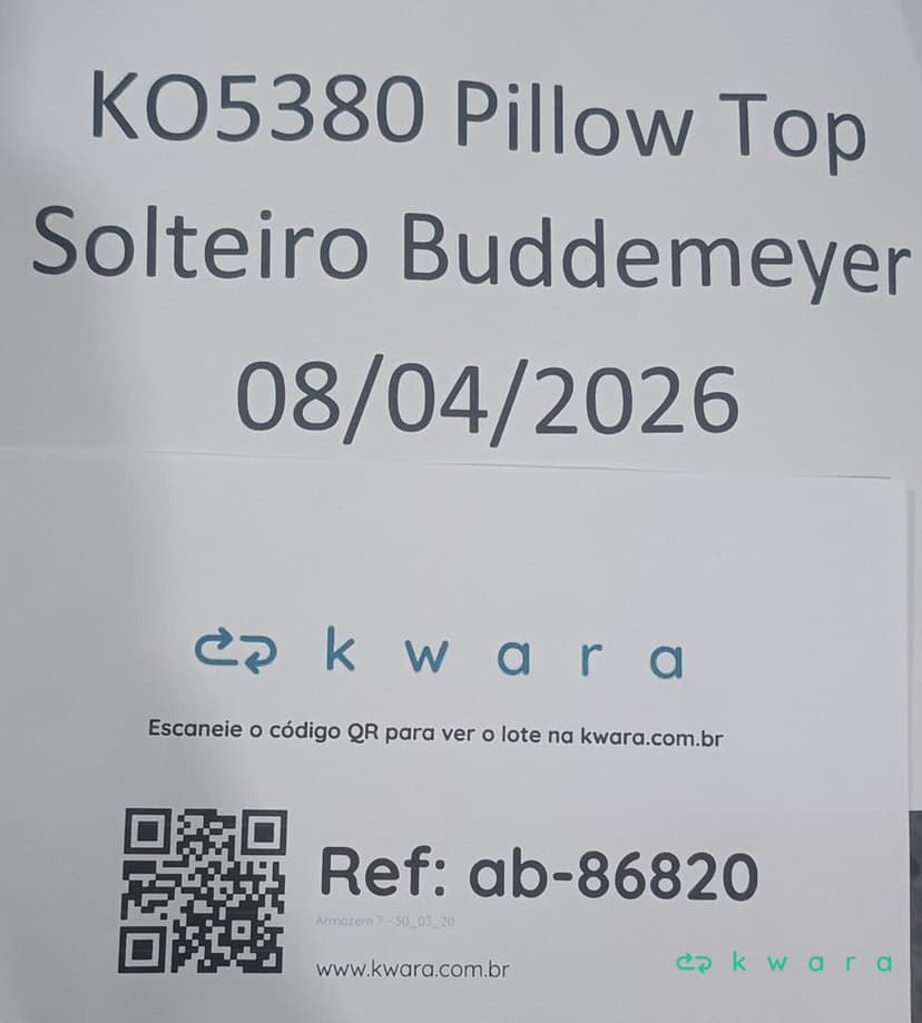 Pillow top solteiro Buddemeyer - saldo a - ko5380 - foto 5