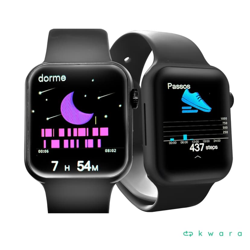 100 Relógios Smartwatch ( 50 Preto, 20 Prata, 20 Dourado, 10 Azul ) - foto 1
