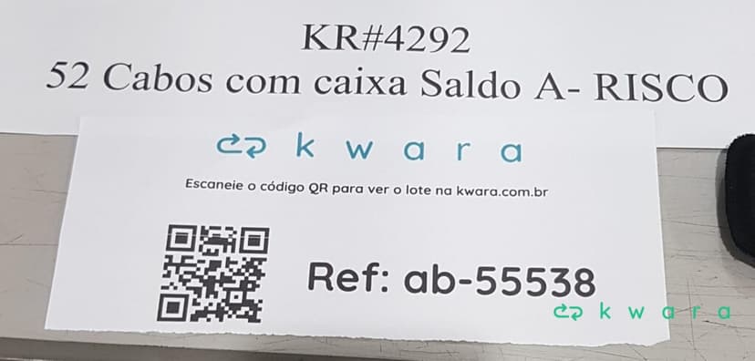 Aprox. 52 Cabos diversos  - saldo a - KR4292 - foto 7