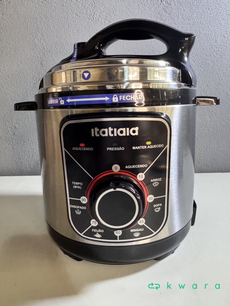 3 Eletroportáteis - Mixer Turbo 3x1 Mondial 127V, Chaleira Elétrica Celebration Home 220V e Panela de Pressão Elétrica Itatiaia Essential 127V - foto 3