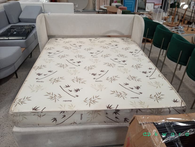 Cama Box Bi Partido Com Colchão E Cabeceira - foto 1