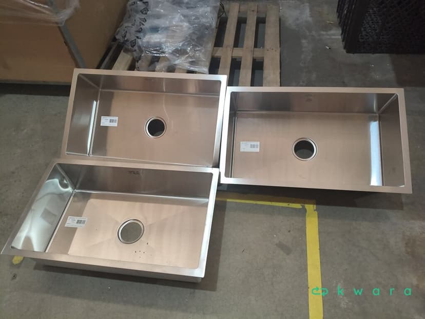 3 Cubas gourmet aço inox (com avaria) - foto 2