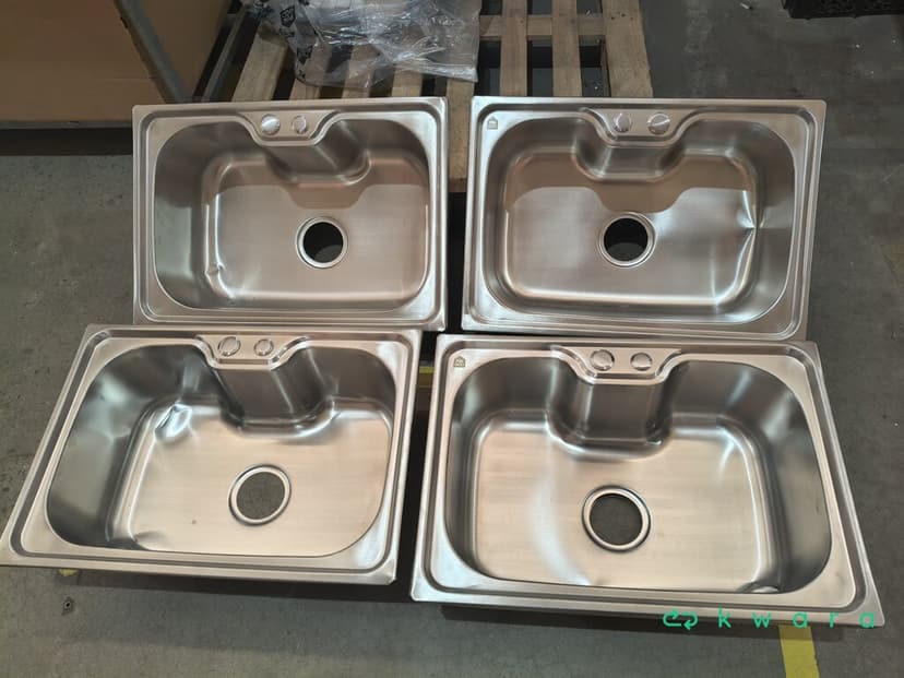 4 Cubas aço inox (com avaria) - foto 1