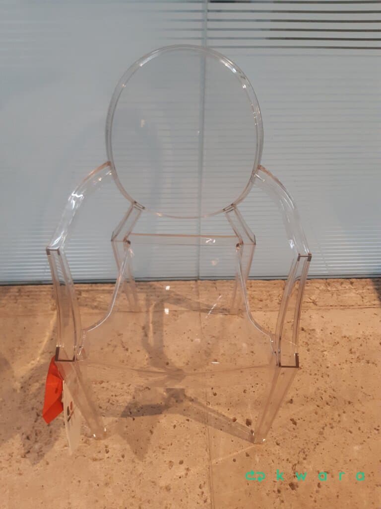 Cadeira Lou Lou Ghost - Infantil Transparente - foto 1