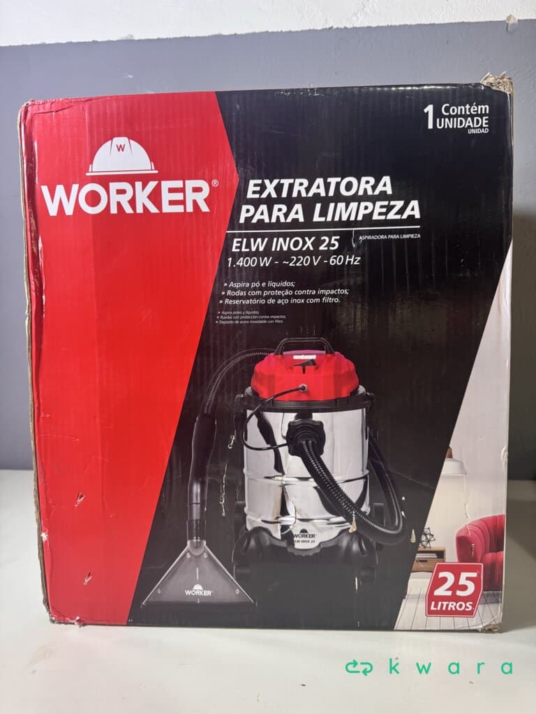 Aspirador Extratora Worker ELW Inox 25 - foto 2