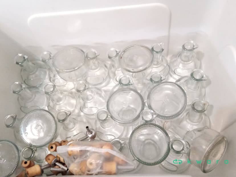 Decanter De Vidro  - Aprox. 30 Pçs - foto 2