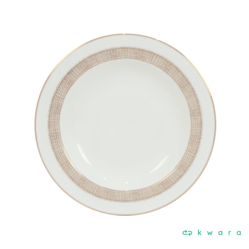 6 Pratos Fundo 23Cm Guilded Weave - Vera Wang - foto 1