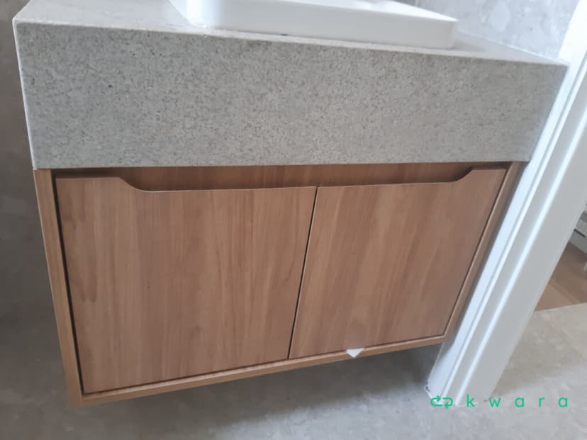 Gabinete 2 Portas (Não inclui cuba e torneira) - foto 2