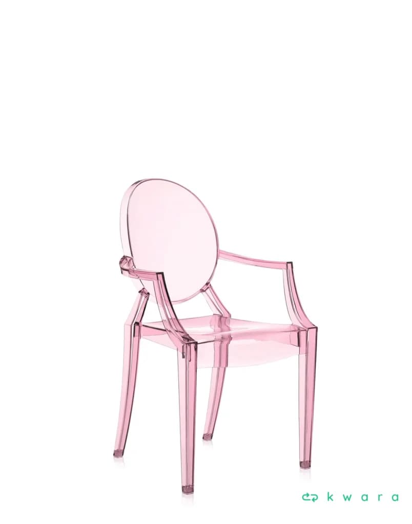 Cadeira Louis Ghost Rosa - foto 3