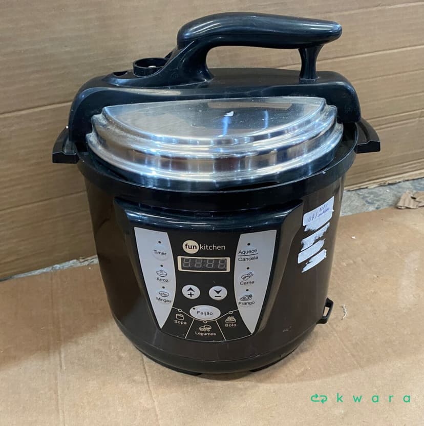 4 itens - panelas de pressão elétrica diversas - saldo c - m1130 - foto 2