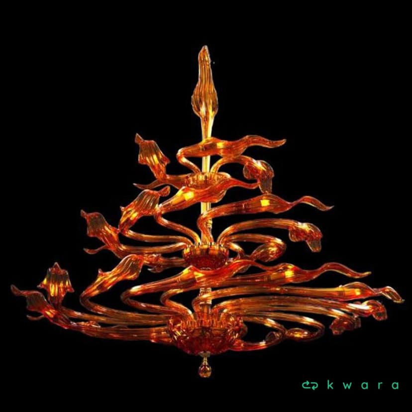 Lustre Alteia em Cristal Bohemia montado na europa com 24 lâmpadas, medindo 1.07 de altura por 1.10 de diâmetro disponível no cristal transparente. - foto 1