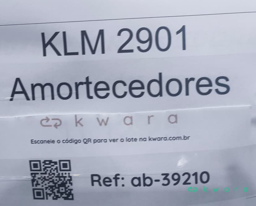 4 Amortecedores diversos  - KLM2901 - Saldo B - foto 3