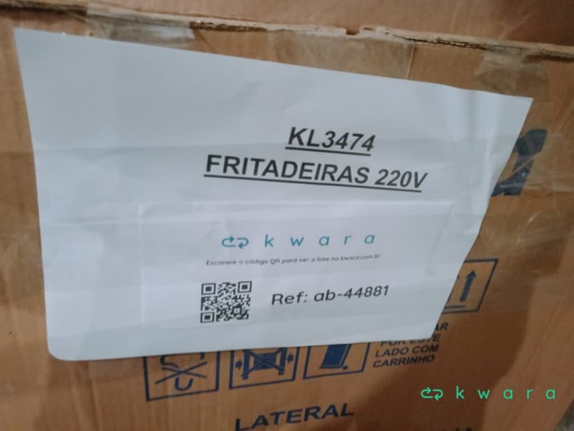 6 Fritadeiras diversas 220V  - Saldo C -  KL3474 - foto 7