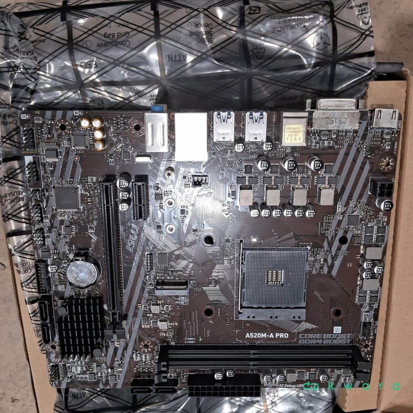 4 Placa mãe de computador A520m MSI, 5 Placas mãe de computador Pro H610M MSI, 1 Placa mãe de computador H510, 27 unid SSD 240GB Adata, 1 cooler Gamemax - foto 2