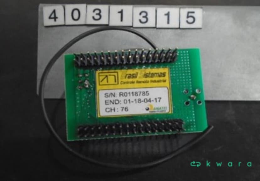 APROX. 7 ITENS: MÓDULO MSR320P 440RW23218 ALLEN BRADLEY ,  MÓDULO MSR330P 440RW23221 ALLEN BRADLEY ,  MÓDULO PIST H 200 MB NORDSON 1051739 ,  MÓDULO POT 6SL31201TE260AA3 SIEMENS ,  MÓDULO RADIO BSPCMAW16 BRASIL SISTEMA , - foto 4