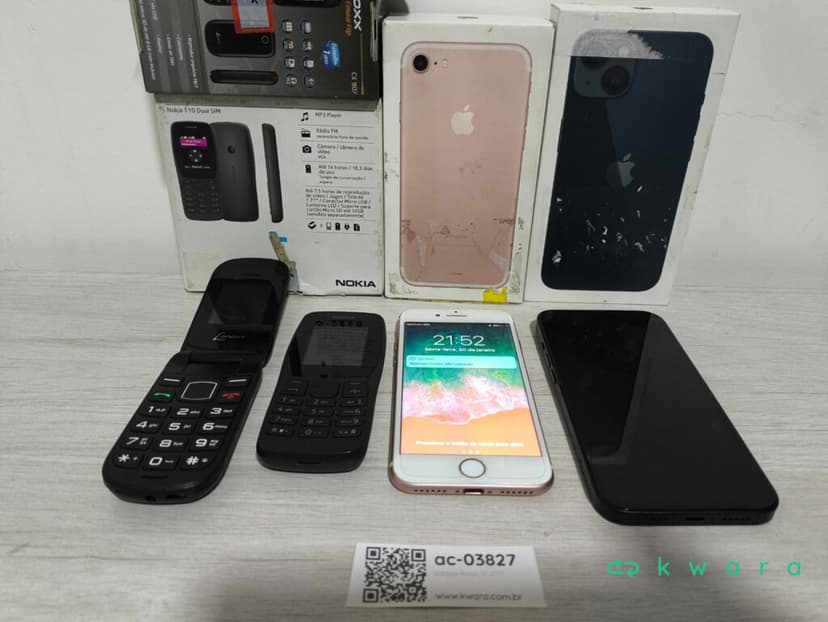 4 Smartphones: Iphone, Nokia e Lenoxx - foto 1