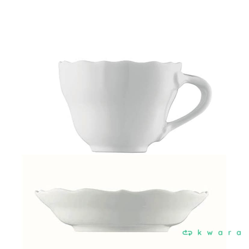 Xícara e Pires De Café Expresso 80 Ml, Xícara e Pires De Café Longo Maria Theresia 180 Ml - Rosenthal - foto 2
