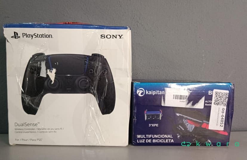 Controle Sony DualSense Sem Fio PS5 Midnight Black e Multifuncional Luz de Bicicleta - foto 3
