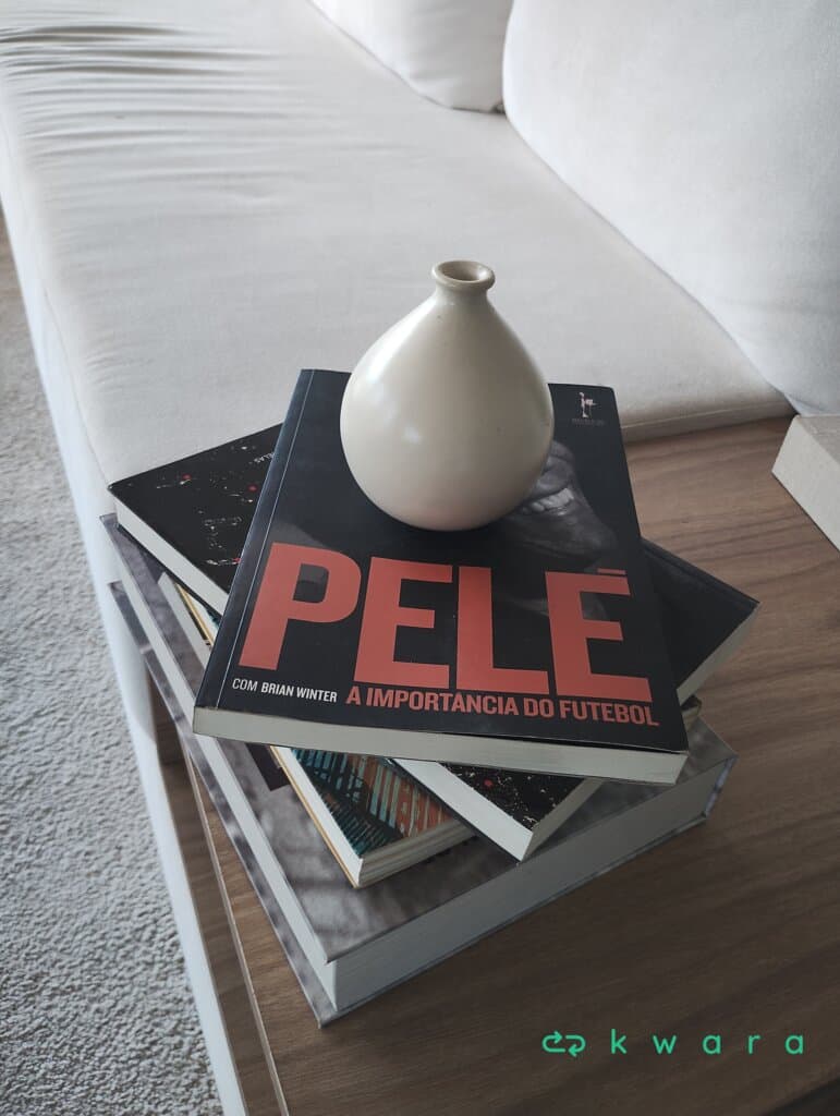 3 livros, Caixa Livro e Vaso - foto 1