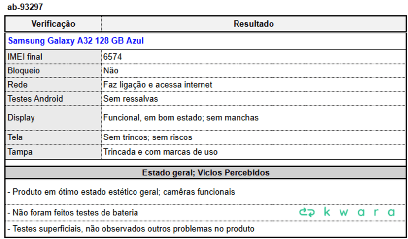 Samsung Galaxy A32 128 GB Azul - foto 3