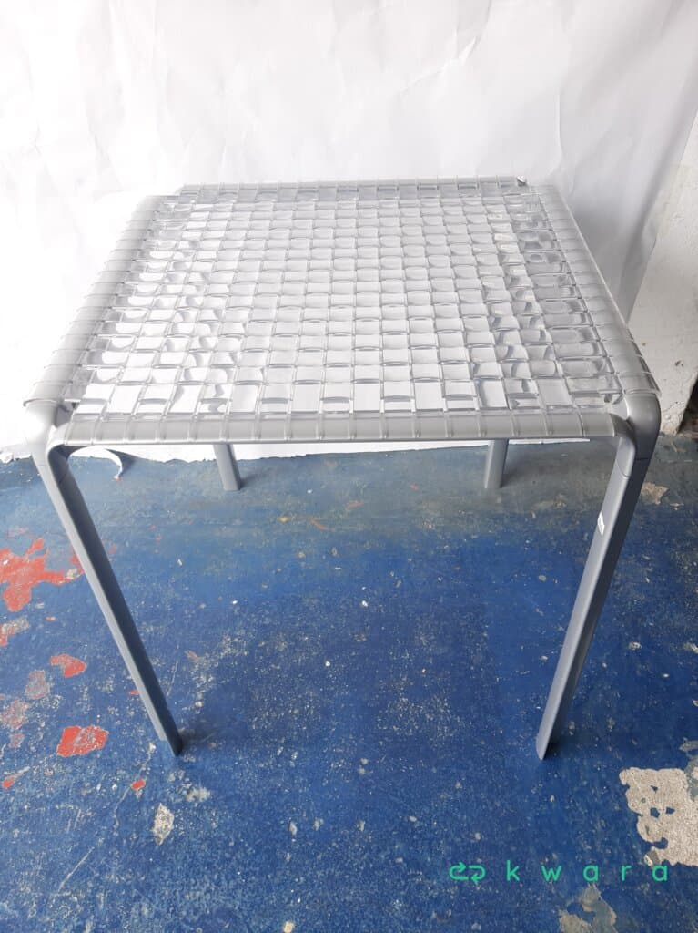 Mesa Ami Ami- Cinza Com Transparente - foto 1