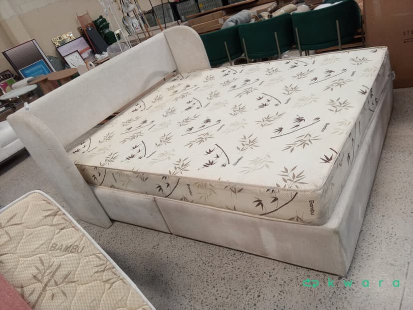 Cama Box Bi Partido Com Colchão E Cabeceira - foto 3