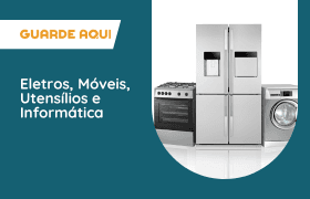Leilão Guarde Aqui - Informática, Móveis, Eletros e Etc.