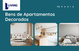 Leilão de Bens de Apartamentos Decorados - Living