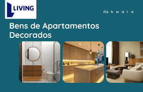 Leilão de Bens de Apartamentos Decorados - Living