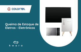 Leilão Colortel - Queima de Estoque de Eletros - Eletrônicos.