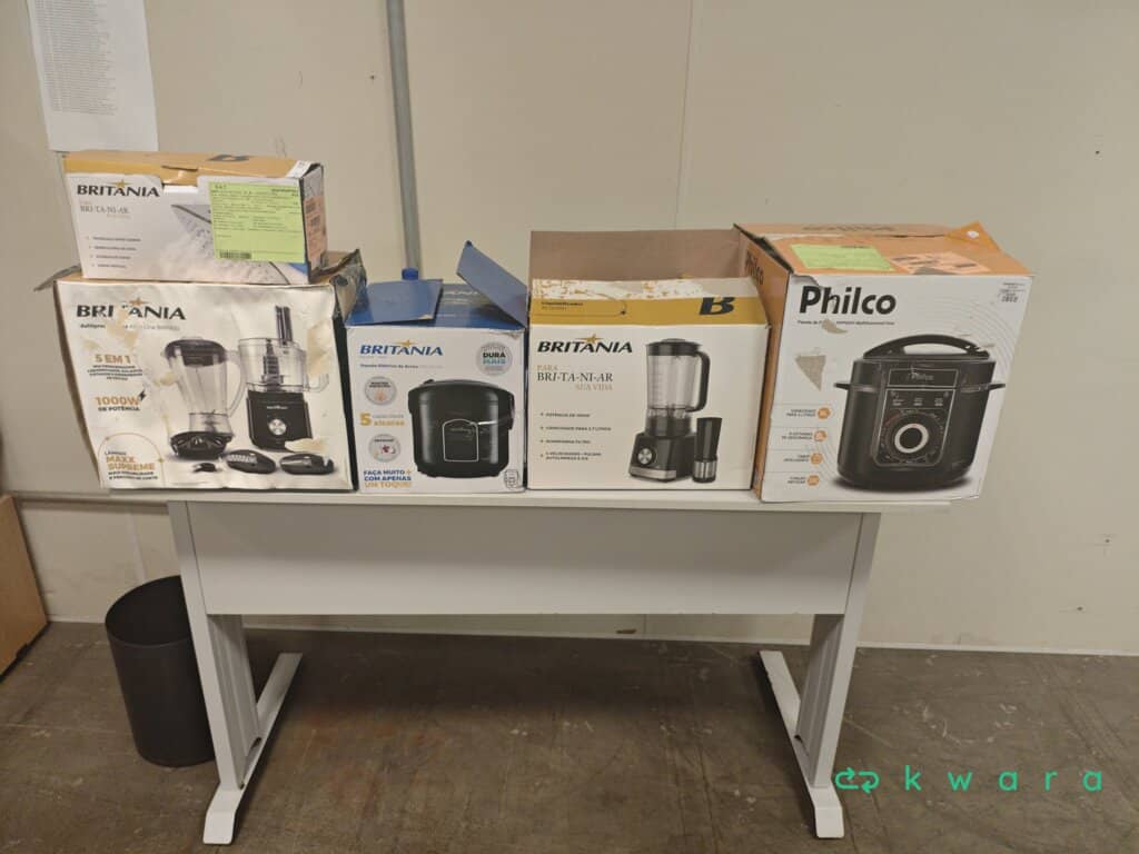 5 Itens: Eletroportáteis Britania e Philco: Liquidificador, Panela e Multiprocessador - foto 1
