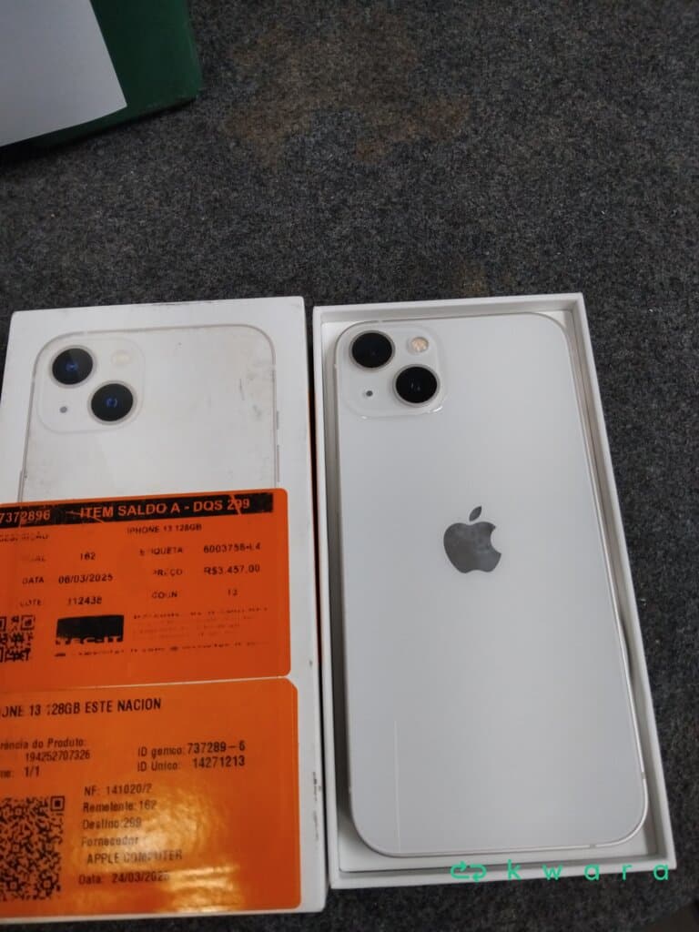 Aprox 14 Itens: Smartphones Samsung e Motorola, iPhone 13 e Rádio portátil Bivolt - foto 1