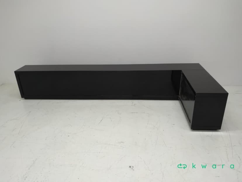 Sofá table Riv / Laca Brilhante Preta - foto 1