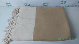 2 Almofadas de couro e manta - foto 2