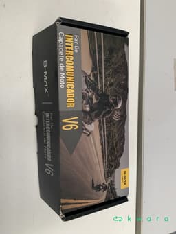 Central multimídia mp5, kit 2 microfones sem fio profissional e rádio par rádio comunicador v6 plus - foto 1