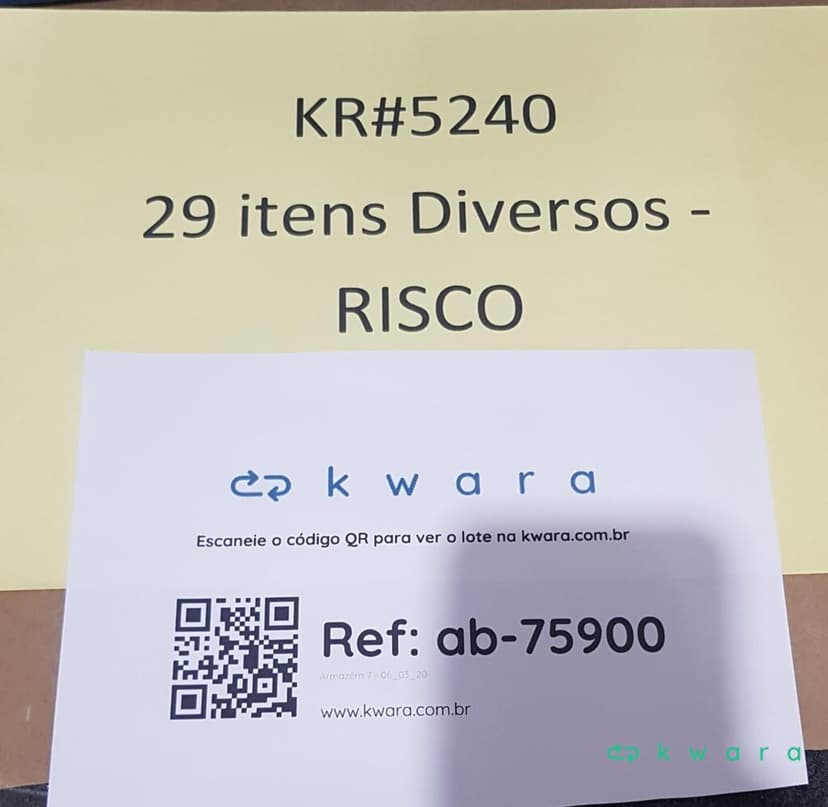 Aprox. 29 itens diversos - KR5240 - Saldo A - foto 10