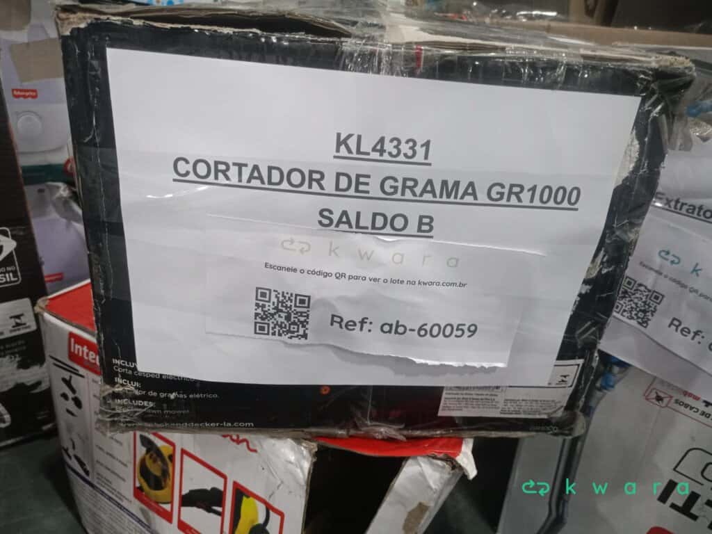 Cortador De Grama Black&Decker Gr1000 - Saldo B - KL4331 - foto 3
