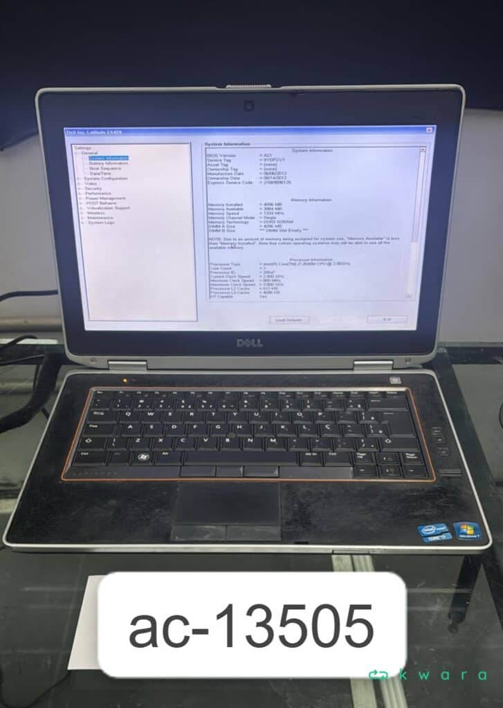 Notebook Dell latitude e6420 core i7 2640 2.80ghz 4gb ddr3 (sem bateria,sem hd e sem fonte) - foto 1