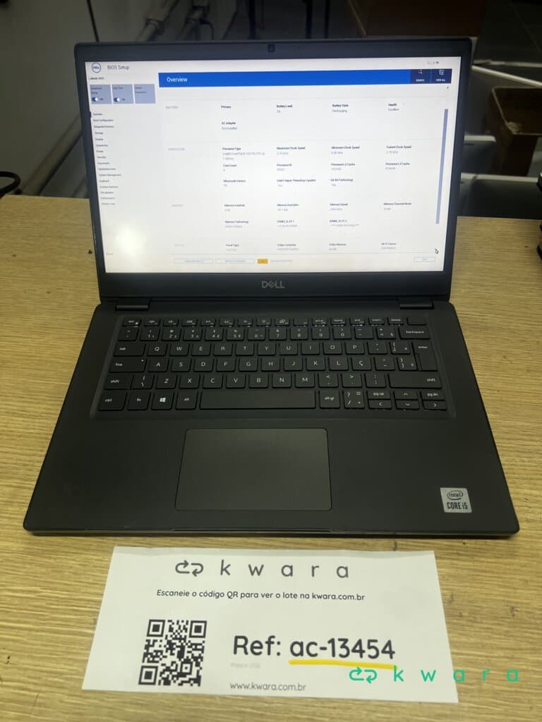 Notebook Dell latitude 3410 core i5-10210u 4gb/ddr4 (sem hd e sem fonte) - foto 1