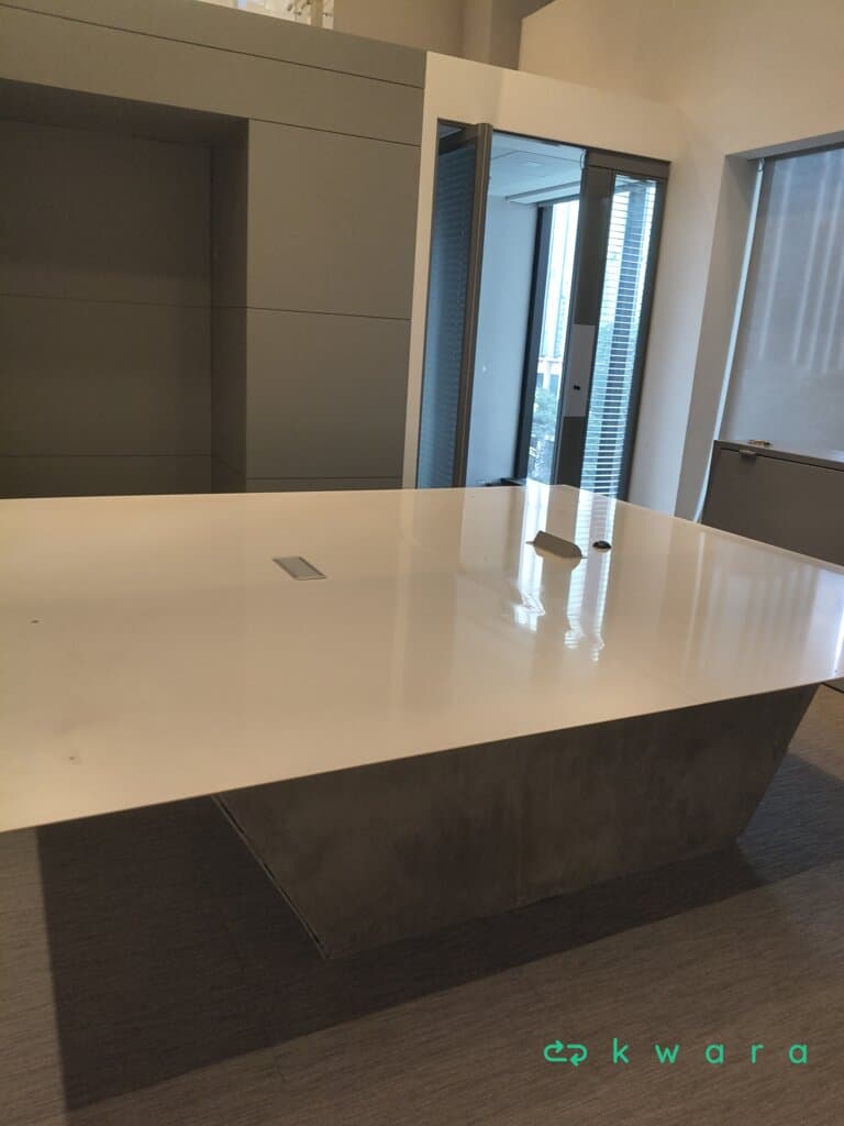 Tampo Em Pedra Para Mesa De Reunião - foto 3