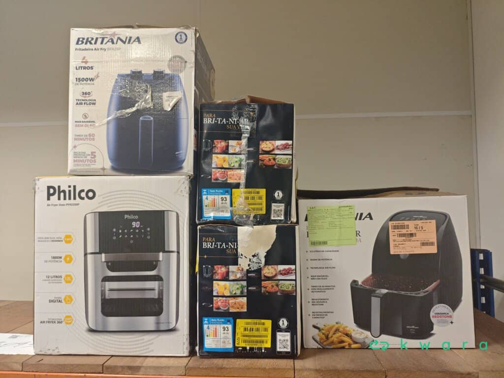 5 Itens: Fritadeiras Air Fry e Multiprocessadores Britania e Philco (5 itens) - foto 1