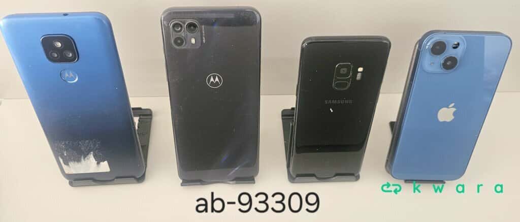 4 Celulares: iPhone 13, Samsung Galaxy S9, Motorola Moto G50 e E7 Plus - foto 2