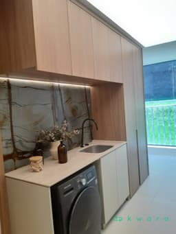 Armário com Portas Falsas, Pedra com Cuba, Torneira e Gabinete 2 Portas - foto 1